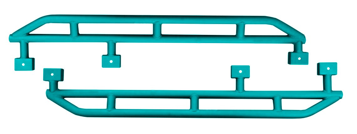 Steinjäger Armor Wrangler JK 2007-2018 Rock Sliders 4 Door Teal