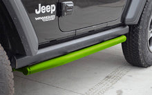 Steinjäger Armor Wrangler JL 2018 to Present Rock Sliders 2 Door JL Neon Green
