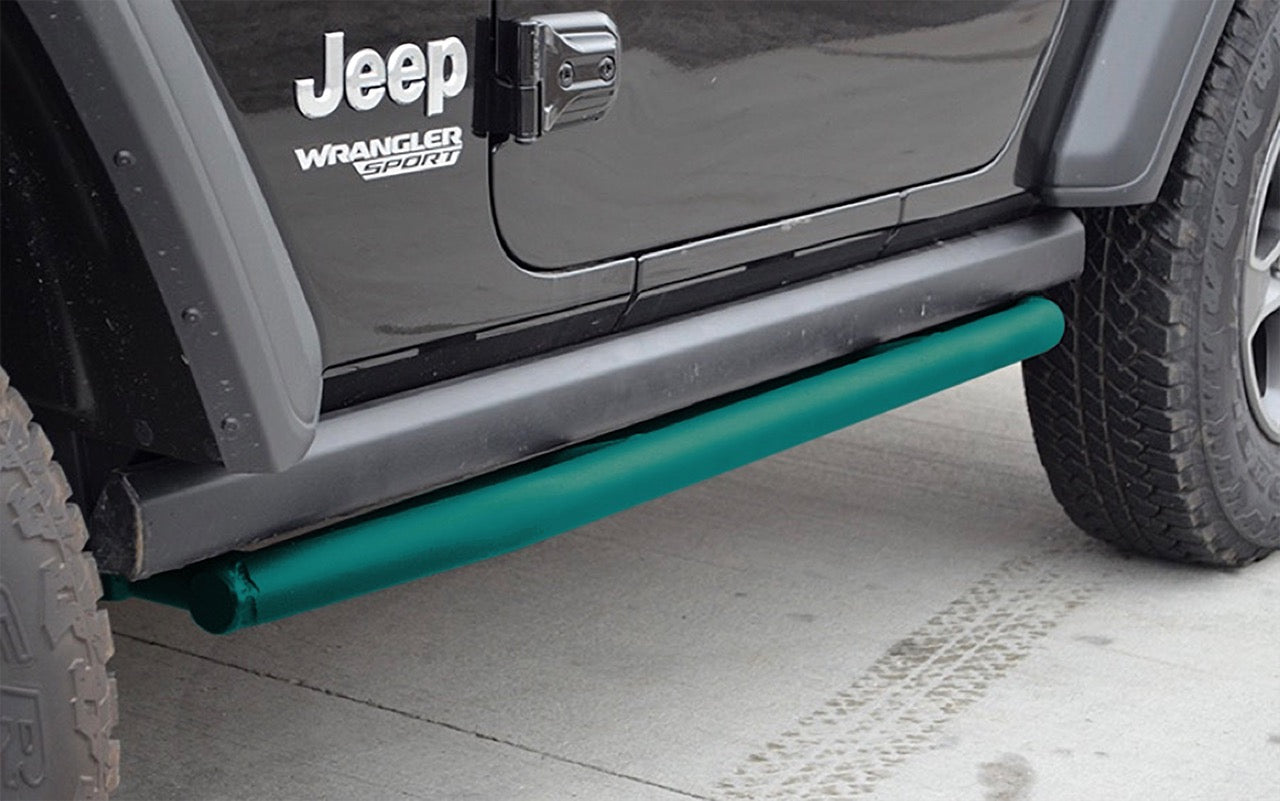 Steinjäger Armor Wrangler JL 2018 to Present Rock Sliders 2 Door JL Teal