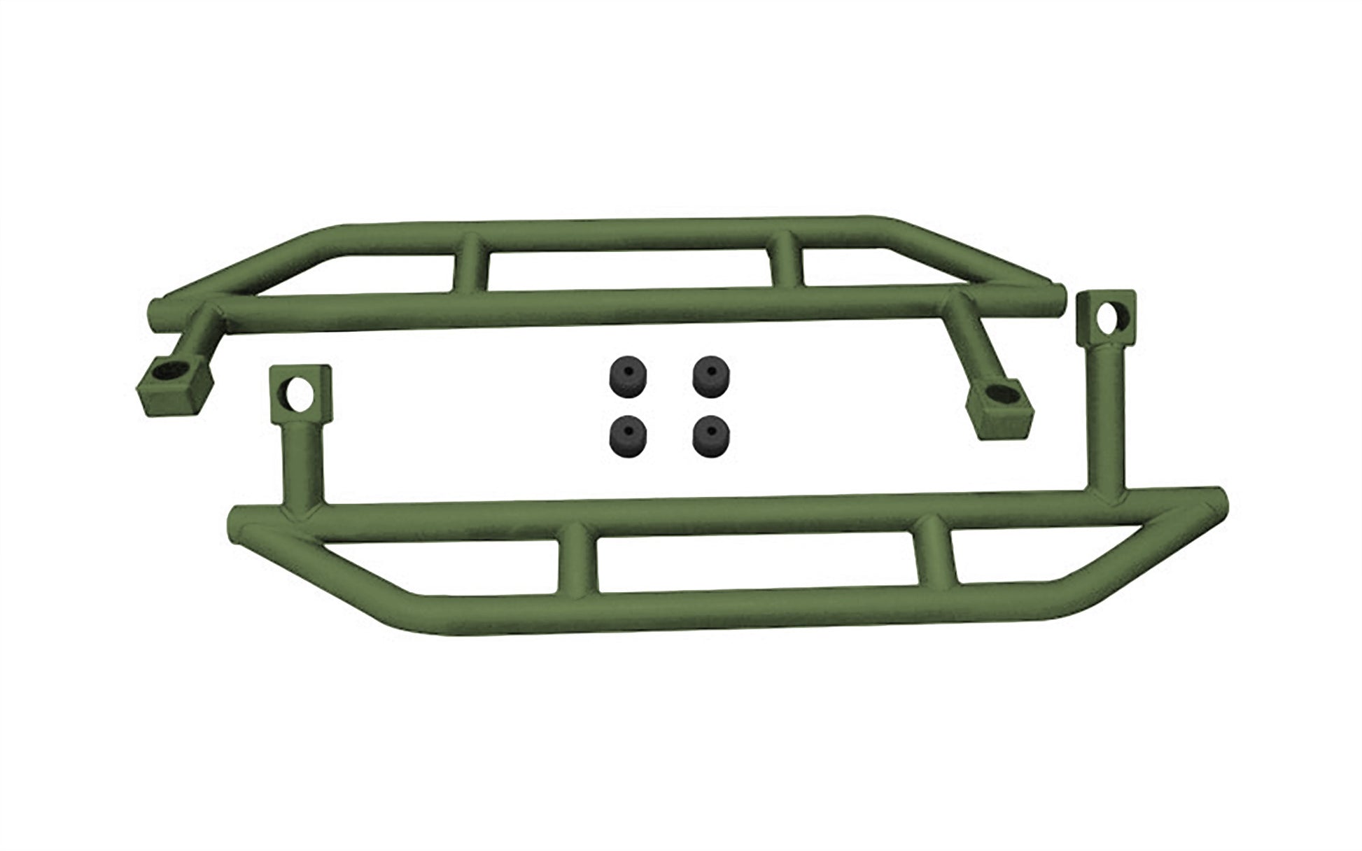 Steinjäger Armor Wrangler TJ 1997-2006 Rock Sliders Locas Green