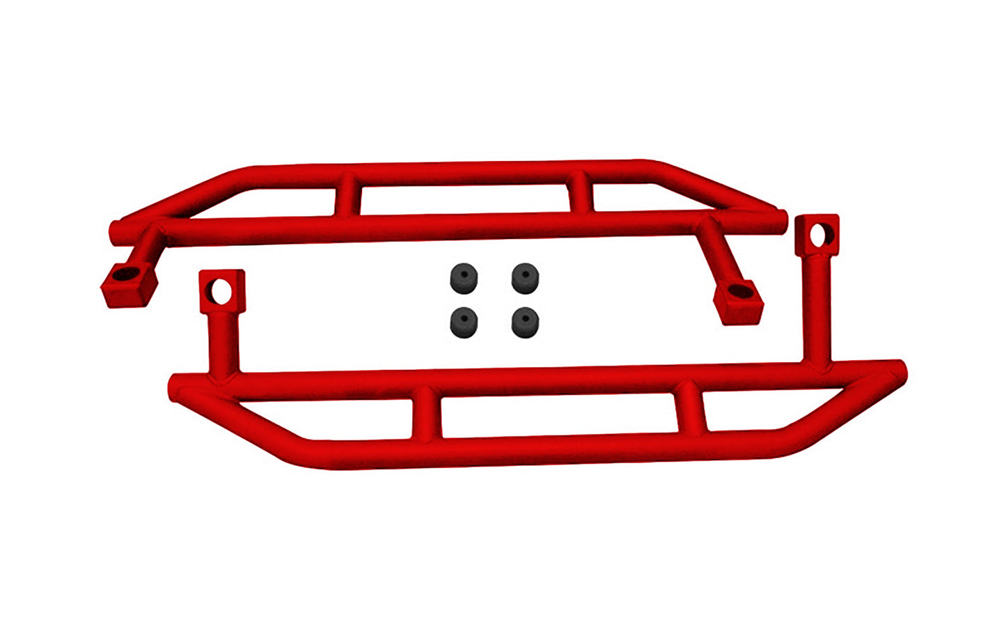 Steinjäger Armor Wrangler TJ 1997-2006 Rock Sliders Red Baron