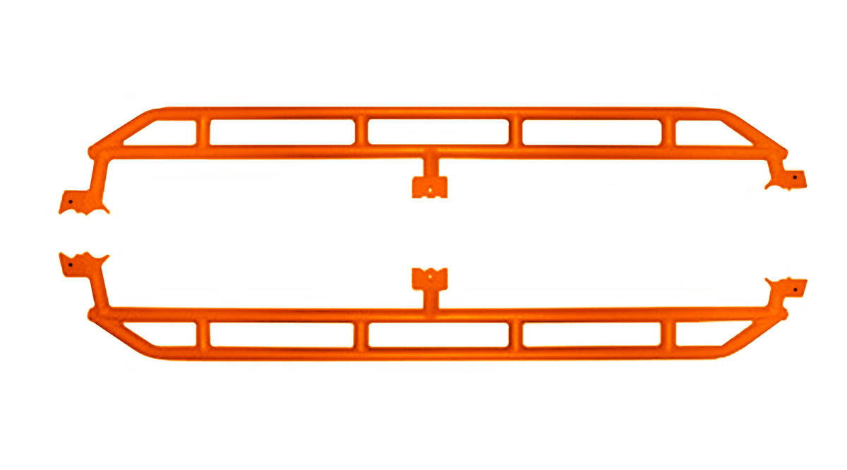 Steinjäger Armor Gladiator JT 2019 to Present Rock Sliders Fluorescent Orange