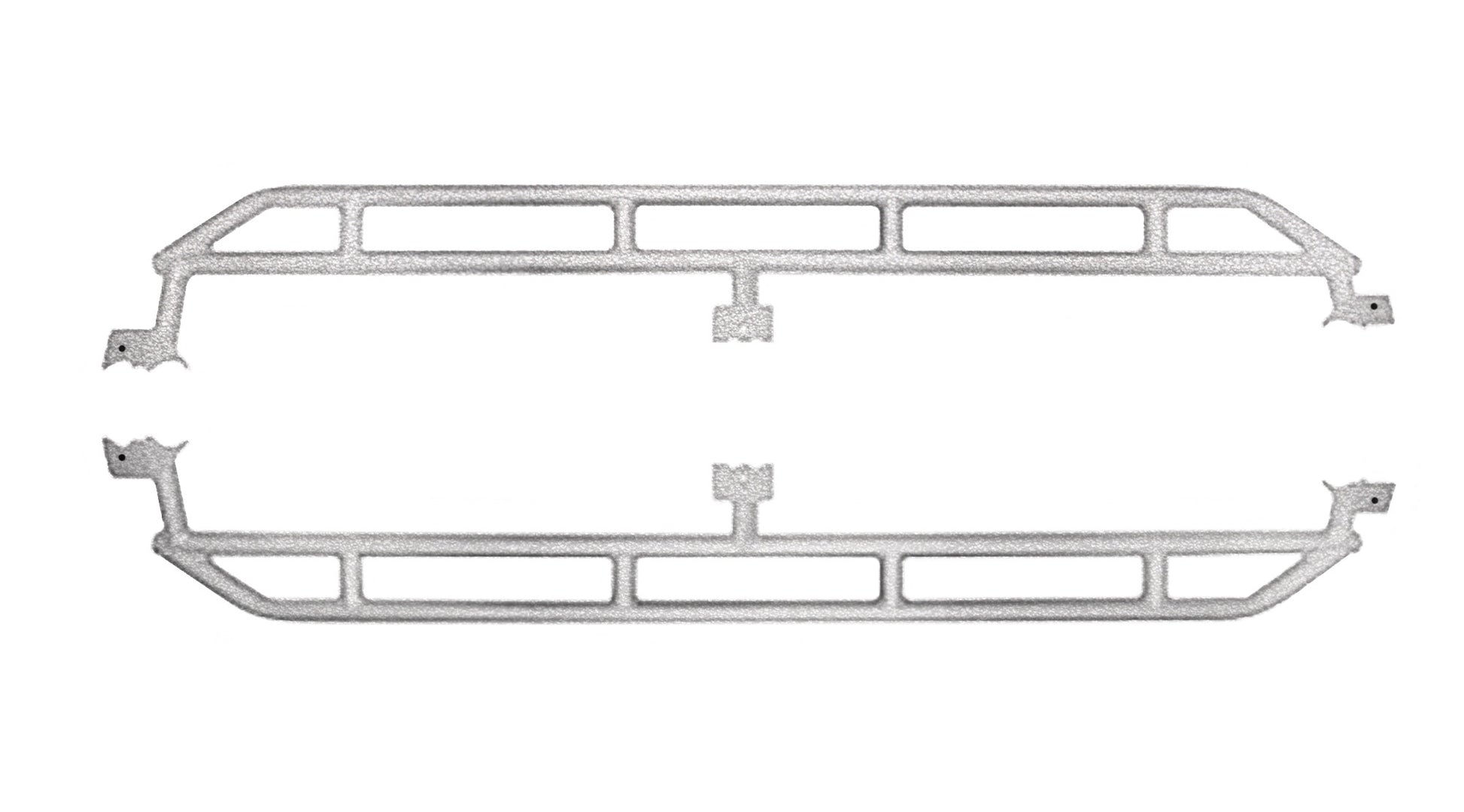 Steinjäger Armor Gladiator JT 2019 to Present Rock Sliders Gray Hammertone