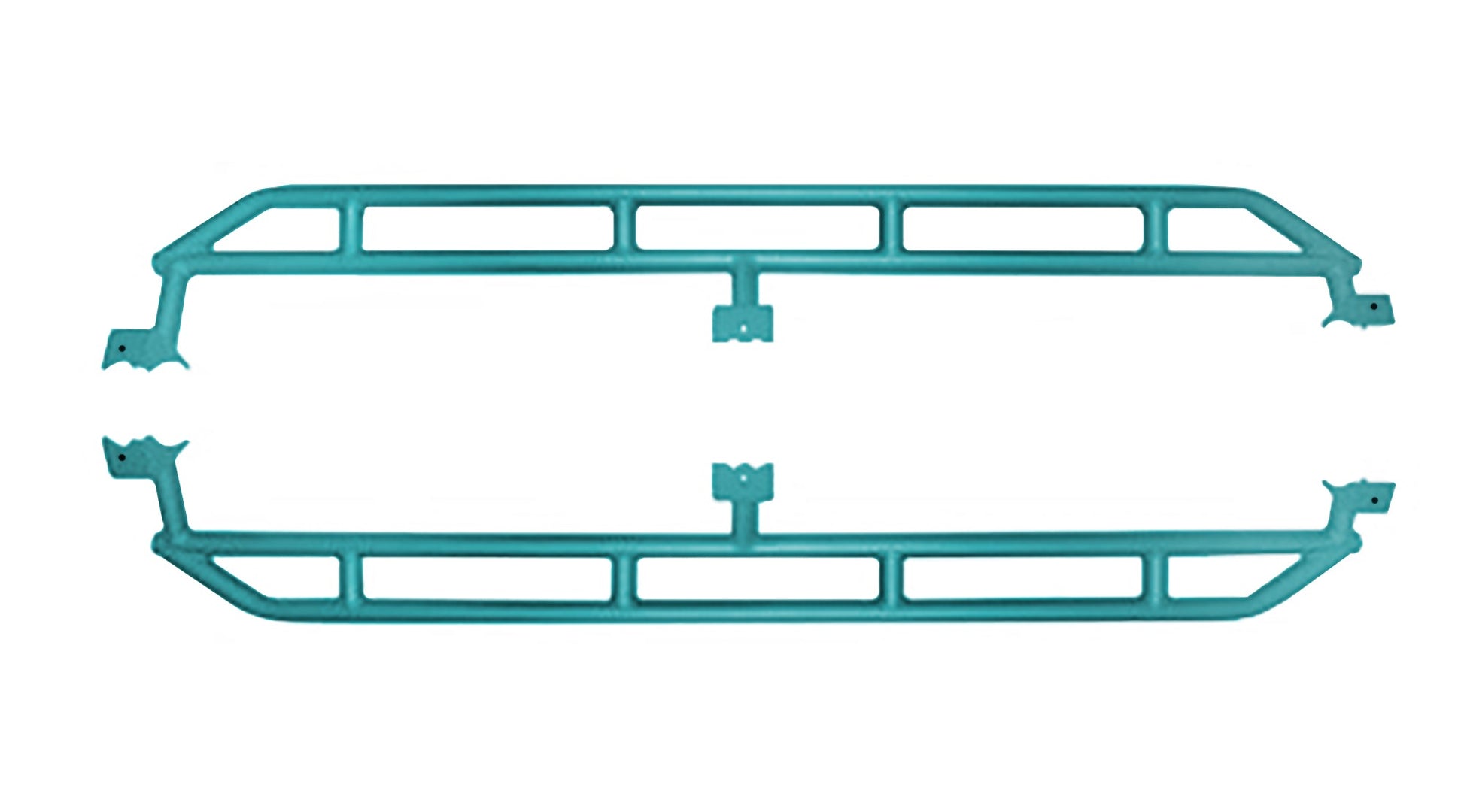 Steinjäger Armor Gladiator JT 2019 to Present Rock Sliders Teal