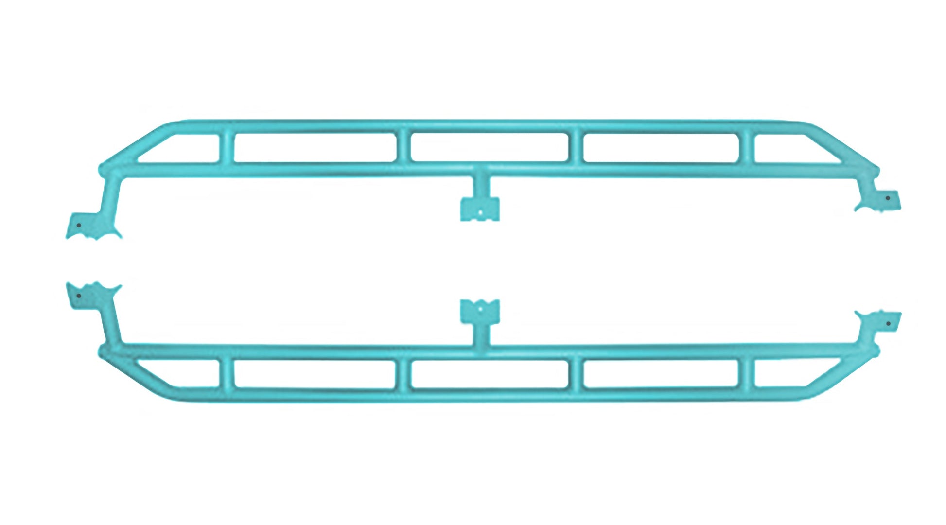 Steinjäger Armor Gladiator JT 2019 to Present Rock Sliders Tiffany Blue