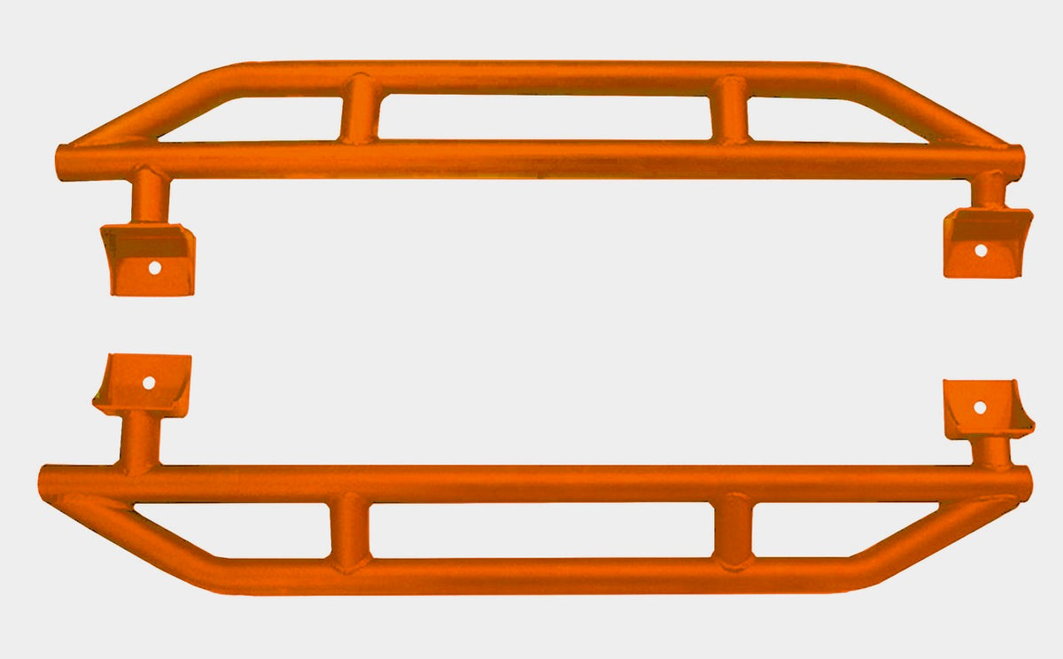 Steinjäger Armor Wrangler JK 2007-2018 Rock Sliders 2 Door Fluorescent Orange