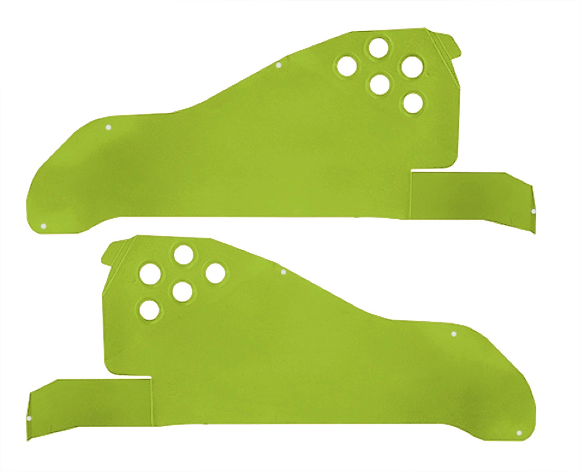 Steinjäger Fenders Wrangler JK 2007-2018 Inner Rear Gecko Green