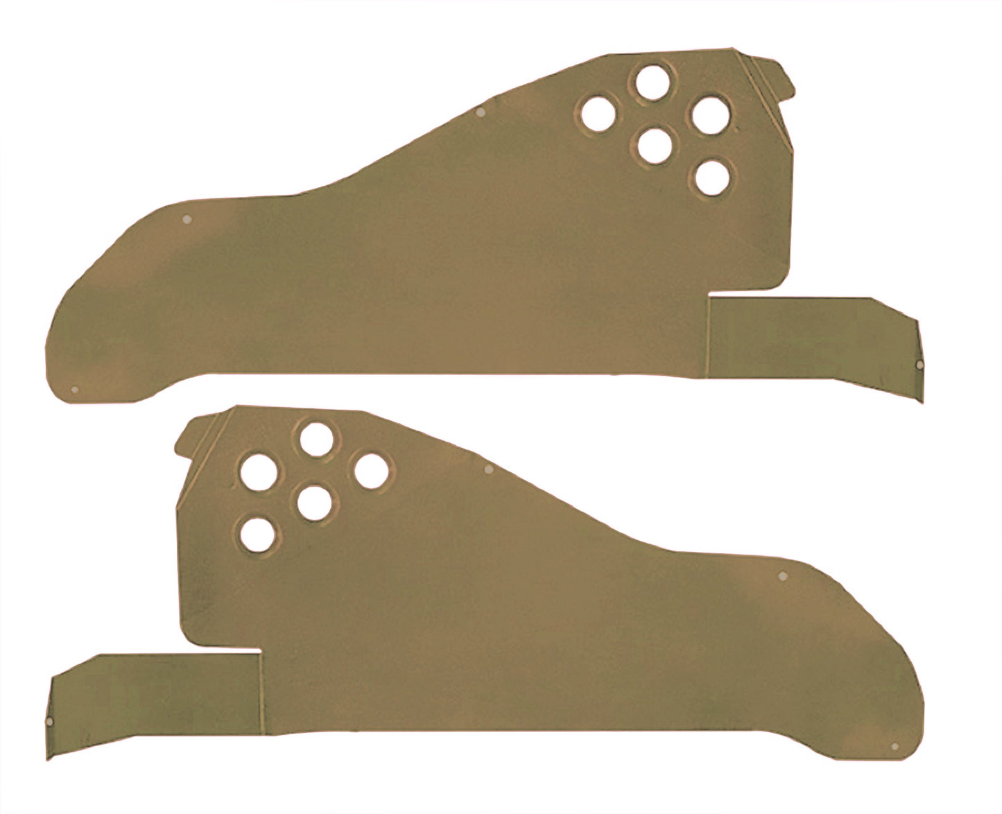 Steinjäger Fenders Wrangler JK 2007-2018 Inner Rear Military Beige
