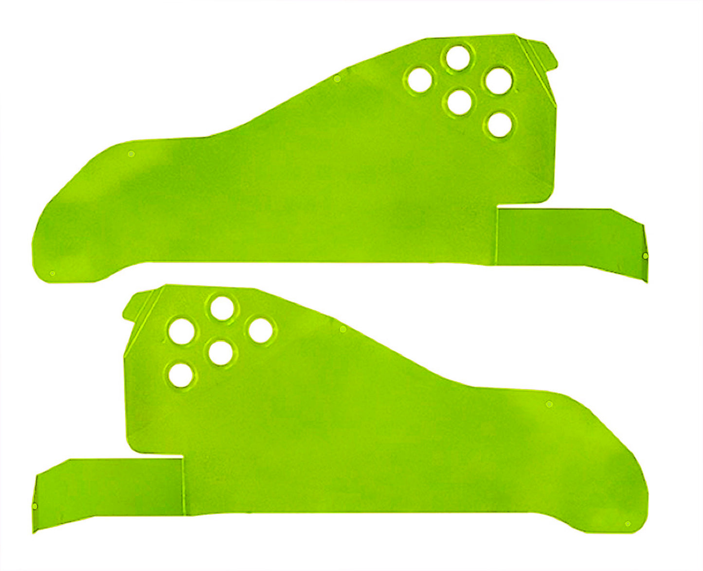 Steinjäger Fenders Wrangler JK 2007-2018 Inner Rear Neon Green