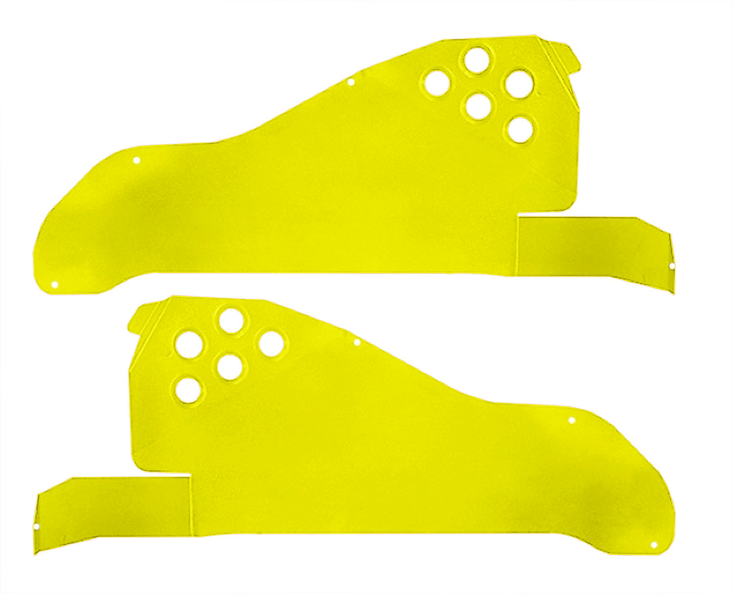 Steinjäger Fenders Wrangler JK 2007-2018 Inner Rear Neon Yellow