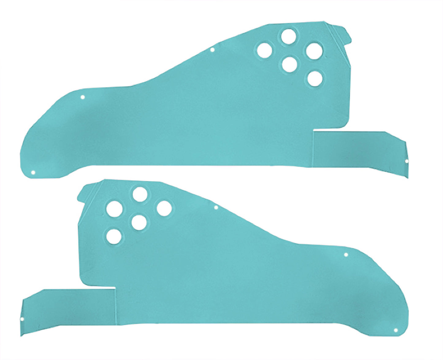 Steinjäger Fenders Wrangler JK 2007-2018 Inner Rear Tiffany Blue