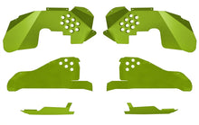 Steinjäger Fenders Wrangler JK 2007-2018 Inner Full Kit, Fronts, Rears, Front Inserts Gecko Green