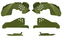 Steinjäger Fenders Wrangler JK 2007-2018 Inner Full Kit, Fronts, Rears, Front Inserts Locas Green
