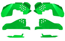 Steinjäger Fenders Wrangler JK 2007-2018 Inner Full Kit, Fronts, Rears, Front Inserts Neon Green