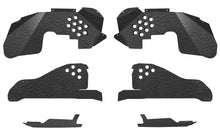 Steinjäger Fenders Wrangler JK 2007-2018 Inner Full Kit, Fronts, Rears, Front Inserts Texturized Black