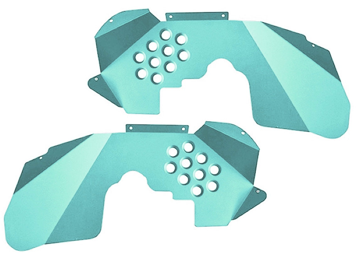 Steinjäger Fenders Wrangler JK 2007-2018 Inner Front, Fits Falcon Shocks Tiffany Blue