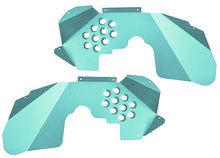 Steinjäger Fenders Wrangler JK 2007-2018 Inner Front, Fits Falcon Shocks Tiffany Blue