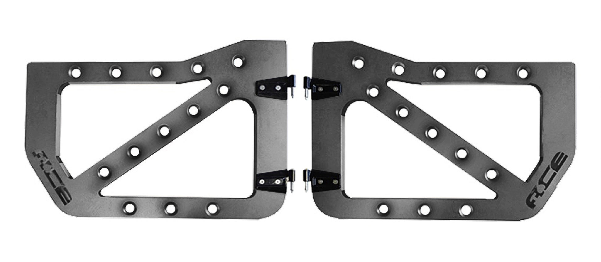 Steinjäger Doors Wrangler JK 2007-2018 Trail, Dimple Die Style Fronts Only Bare