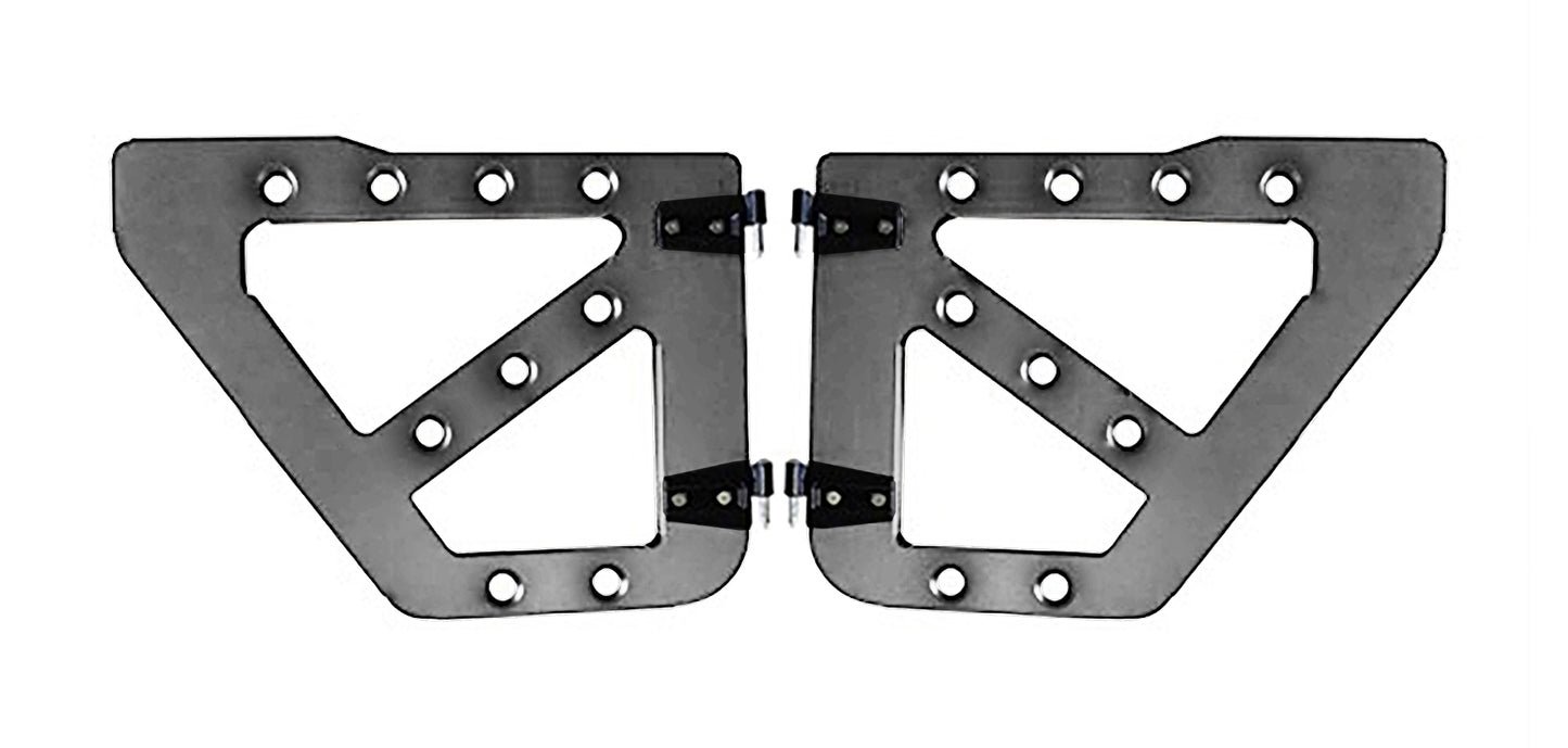 Steinjäger Doors Wrangler JK 2007-2018 Trail, Dimple Die Style Rear Only Bare