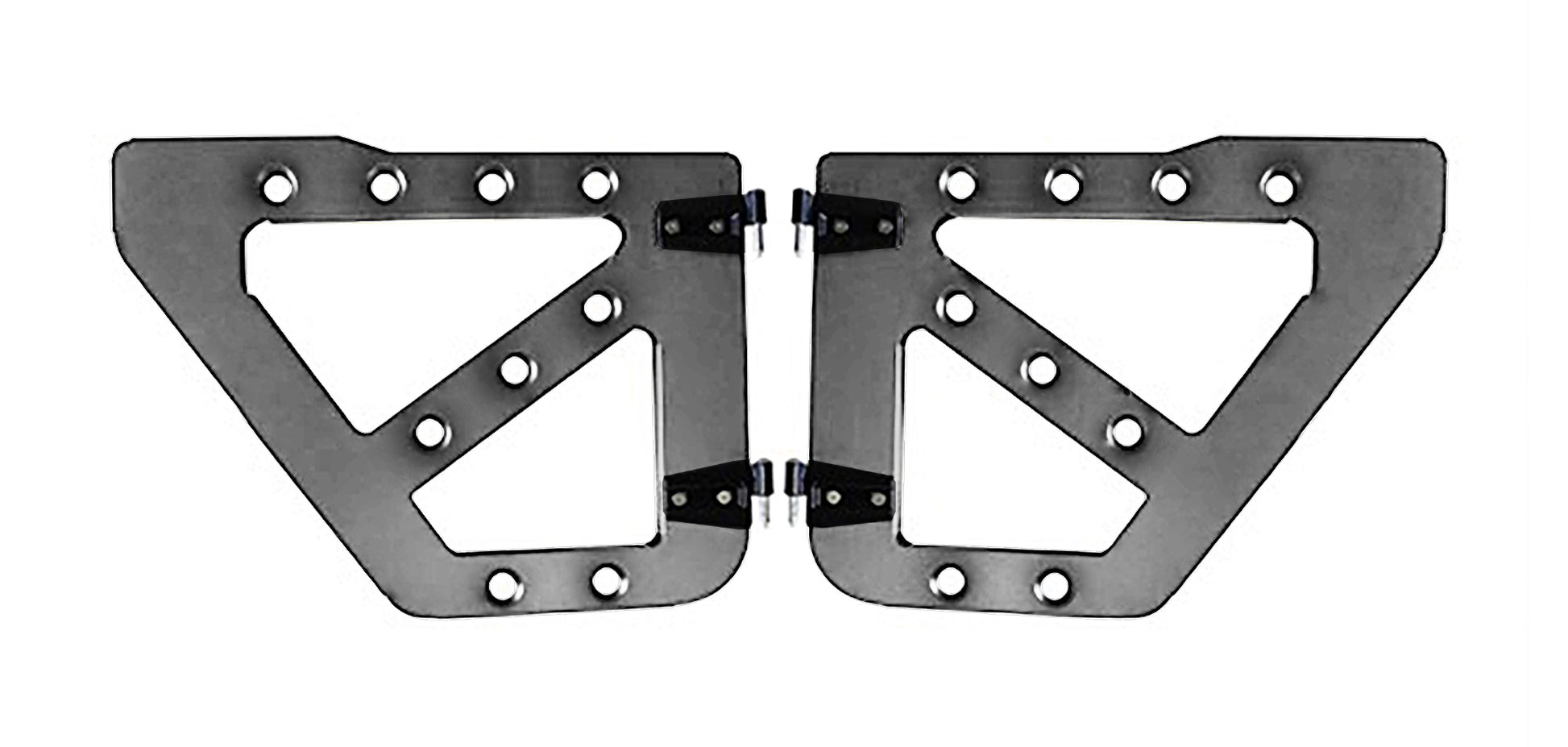 Steinjäger Doors Wrangler JK 2007-2018 Trail, Dimple Die Style Rear Only Bare