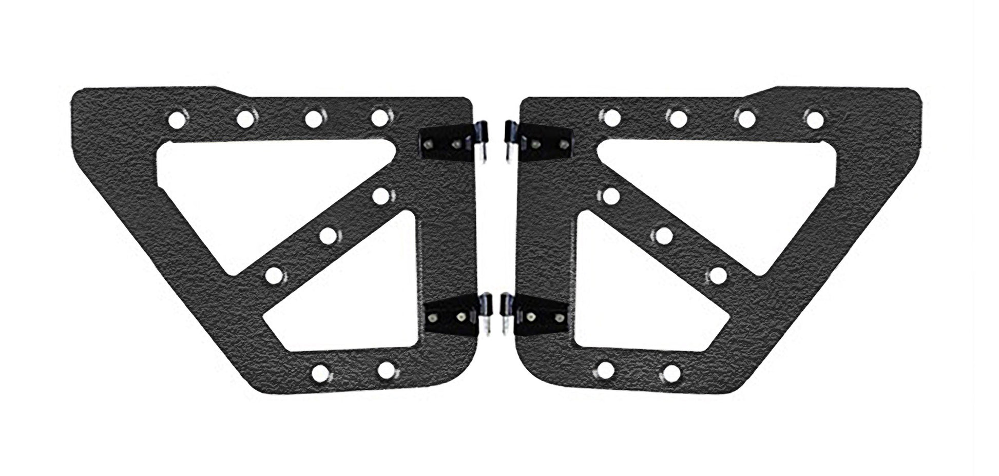 Steinjäger Doors Wrangler JK 2007-2018 Trail, Dimple Die Style Rear Only Texturized Black
