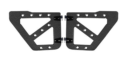 Steinjäger Doors Wrangler JK 2007-2018 Trail, Dimple Die Style Rear Only Texturized Black