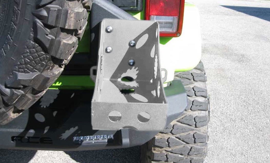 Steinjäger Bumpers Wrangler JL 2018 to Present Jerry Can Holder Cloud White