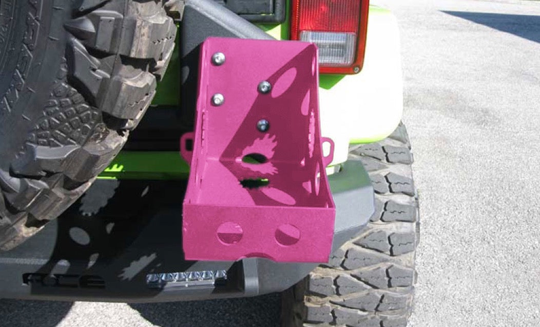 Steinjäger Bumpers Wrangler JL 2018 to Present Jerry Can Holder Pinky