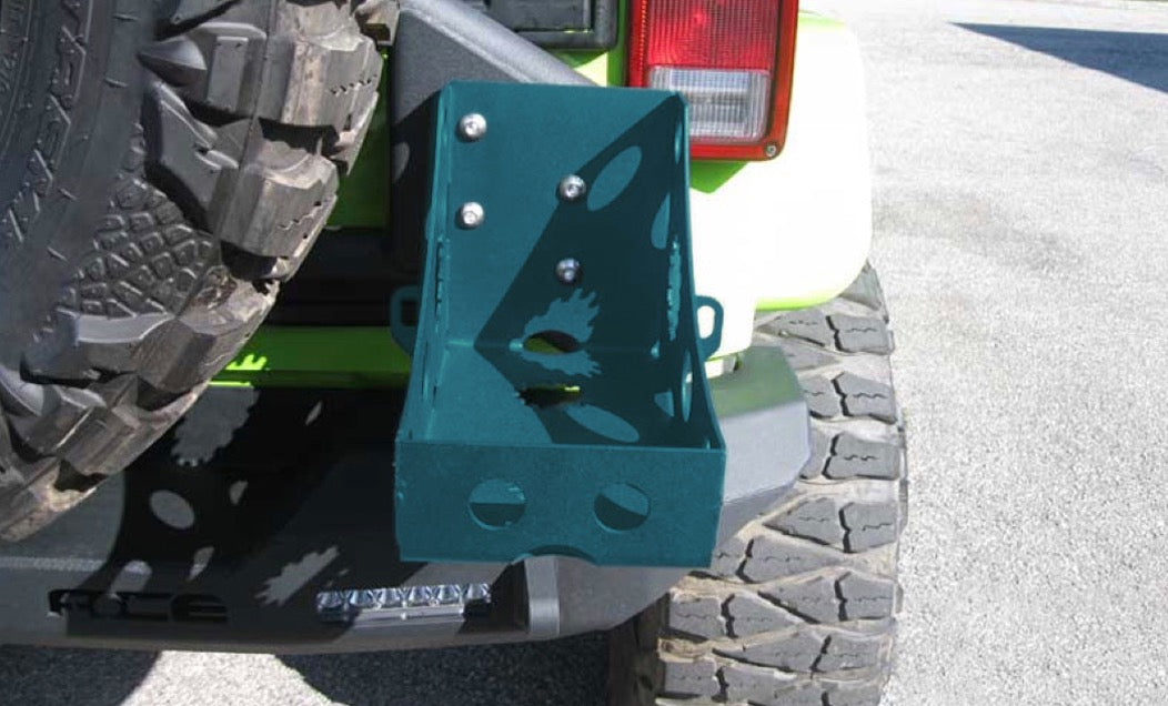 Steinjäger Bumpers Wrangler JL 2018 to Present Jerry Can Holder Teal