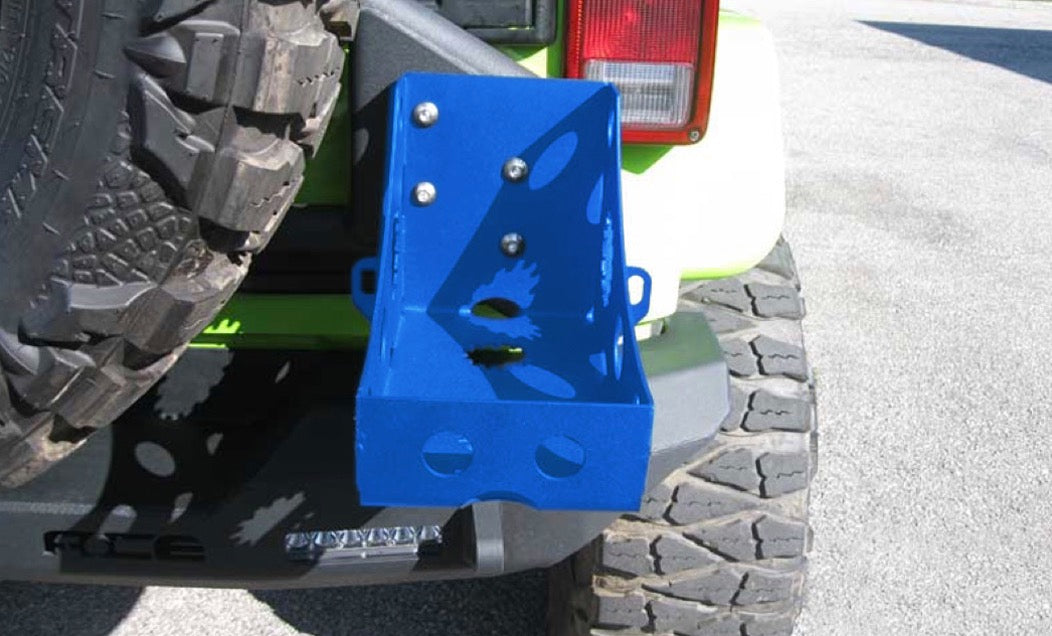Steinjäger Bumpers Wrangler JL 2018 to Present Jerry Can Holder Playboy Blue