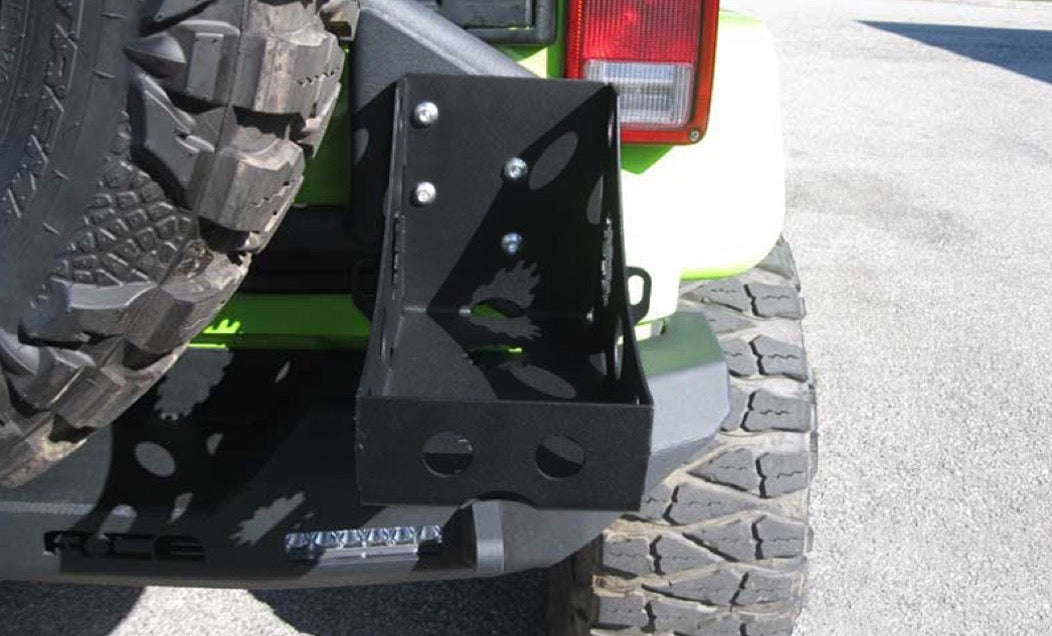 Steinjäger Bumpers Wrangler JL 2018 to Present Jerry Can Holder Black