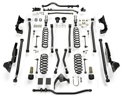 07-18 Wrangler JK 4 Door 6 Inch Alpine CT6 Long Arm Suspension System No Shocks TeraFlex