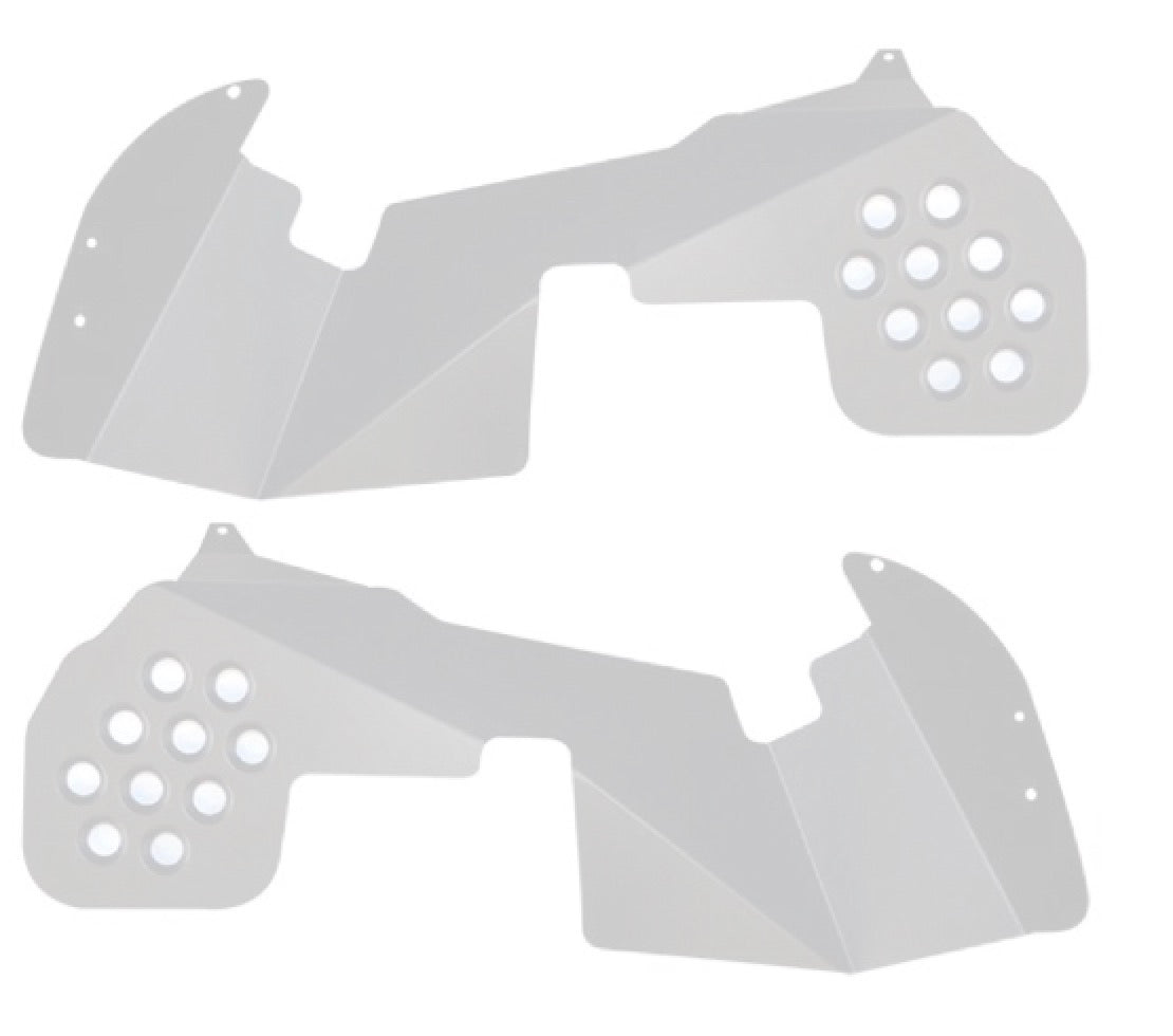 Steinjäger Fenders Wrangler JL 2018 to Present Inner Front Only Cloud White
