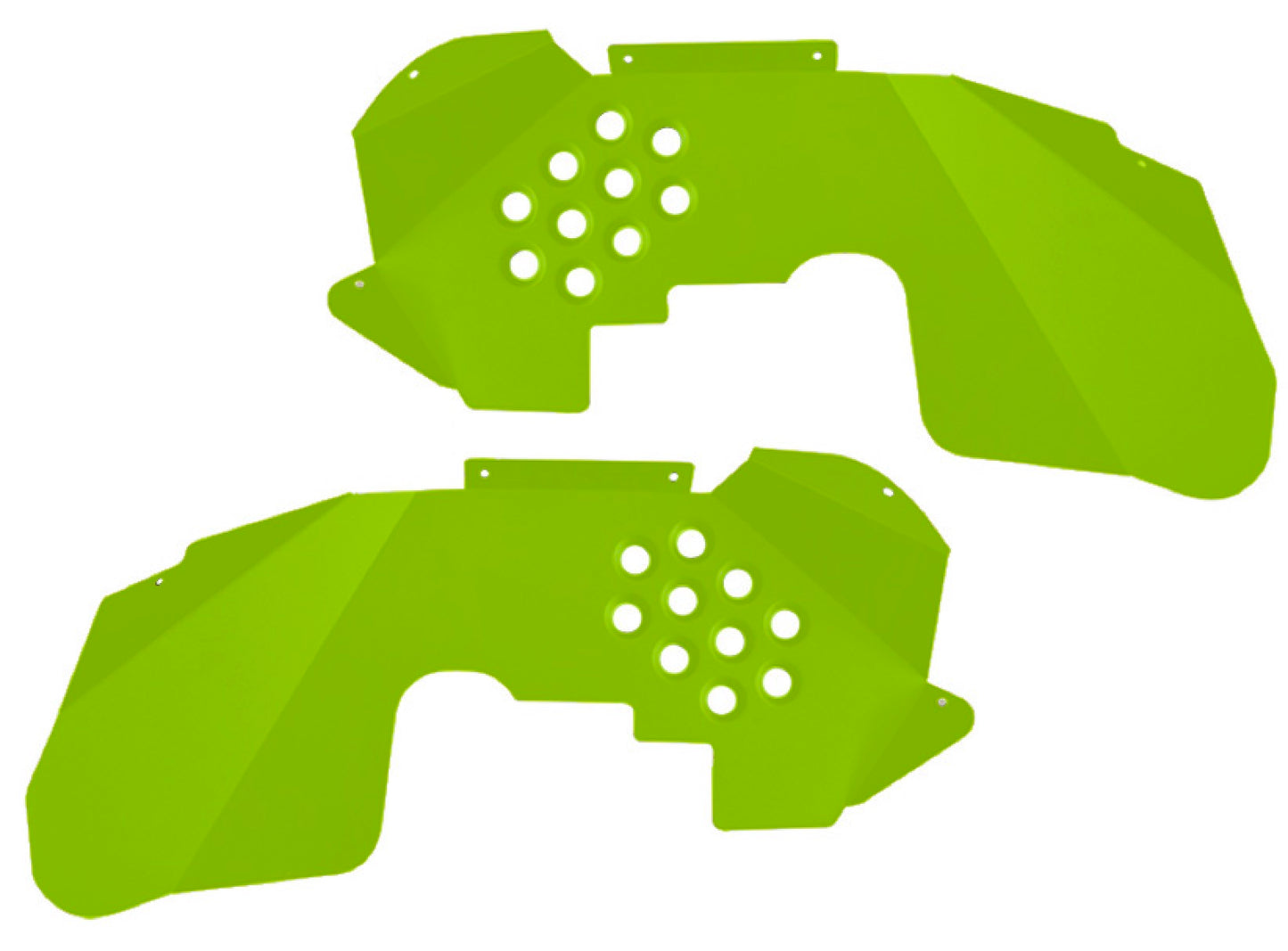 Steinjäger Fenders Wrangler JK 2007-2018 Inner Front Gecko Green