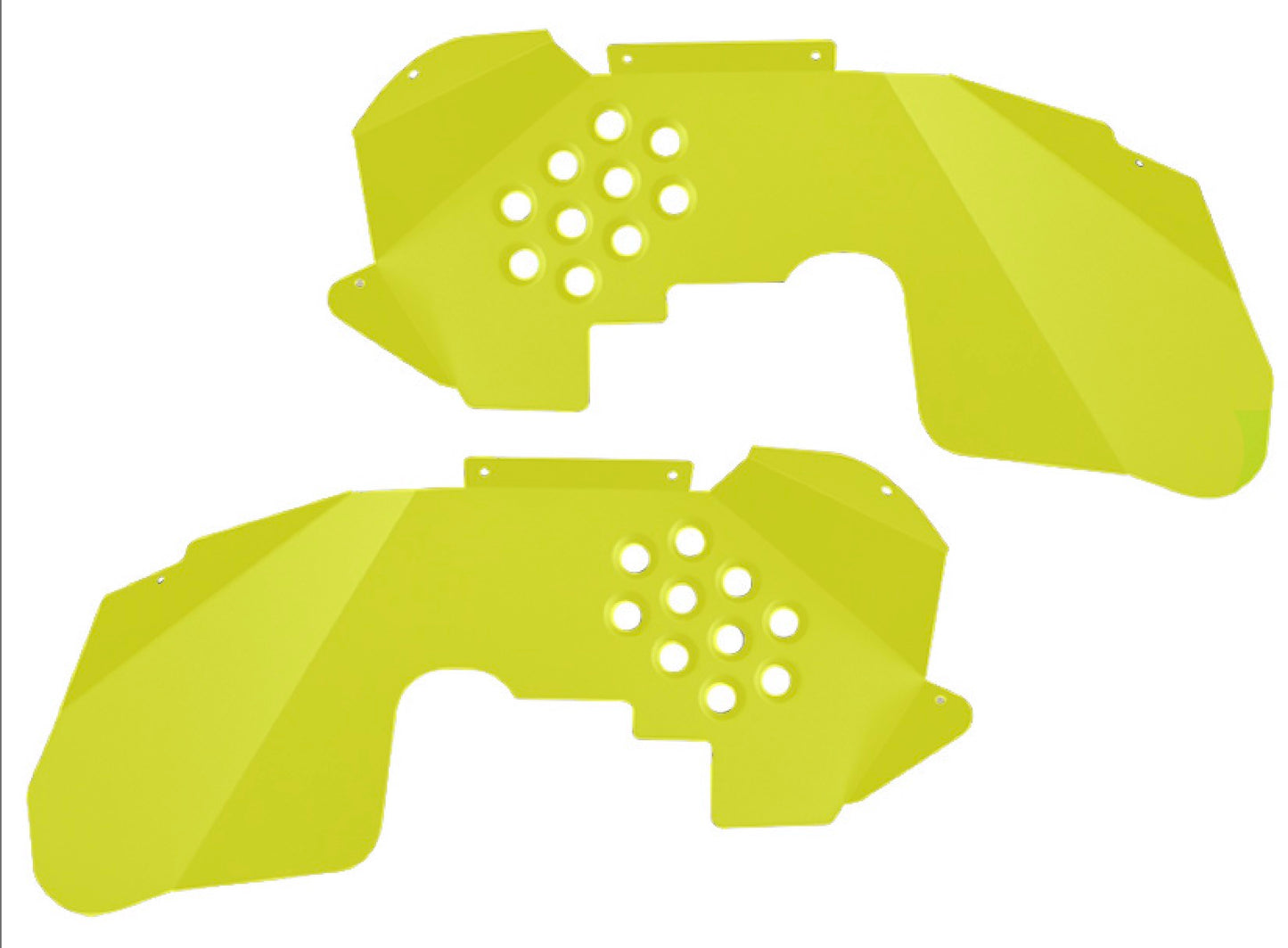 Steinjäger Fenders Wrangler JK 2007-2018 Inner Front Neon Yellow