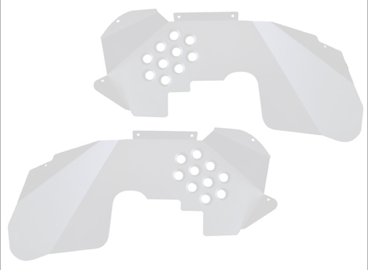Steinjäger Fenders Wrangler JK 2007-2018 Inner Front Cloud White