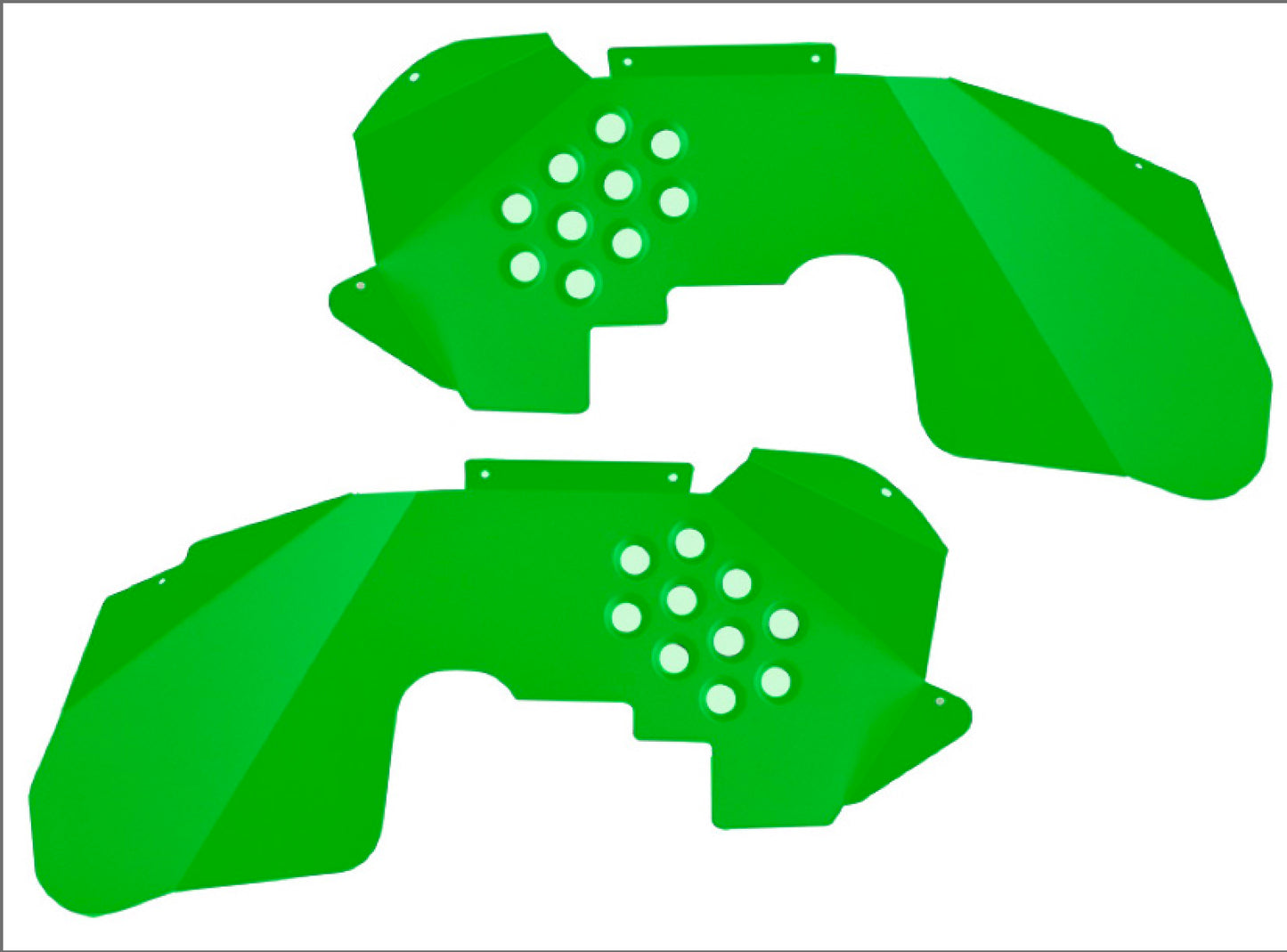 Steinjäger Fenders Wrangler JK 2007-2018 Inner Front Neon Green