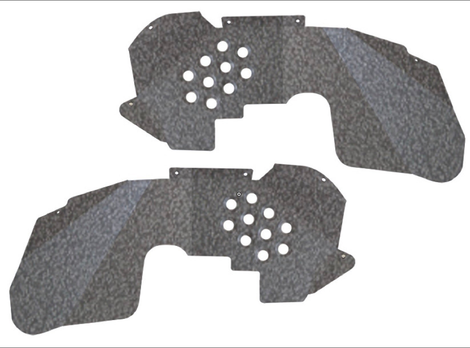 Steinjäger Fenders Wrangler JK 2007-2018 Inner Front Gray Hammertone