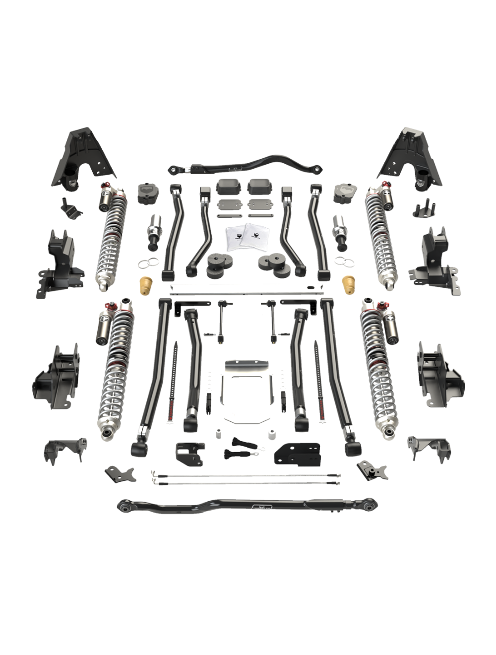 18-Up Wrangler JL 4 Door Alpine RT Coilover Suspension System - 44/44 - 4xe TeraFlex