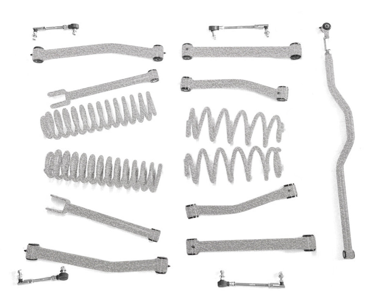 Steinjäger Lift Kit Wrangler JK 2007-2018 2.5 Inch Gray Hammertone