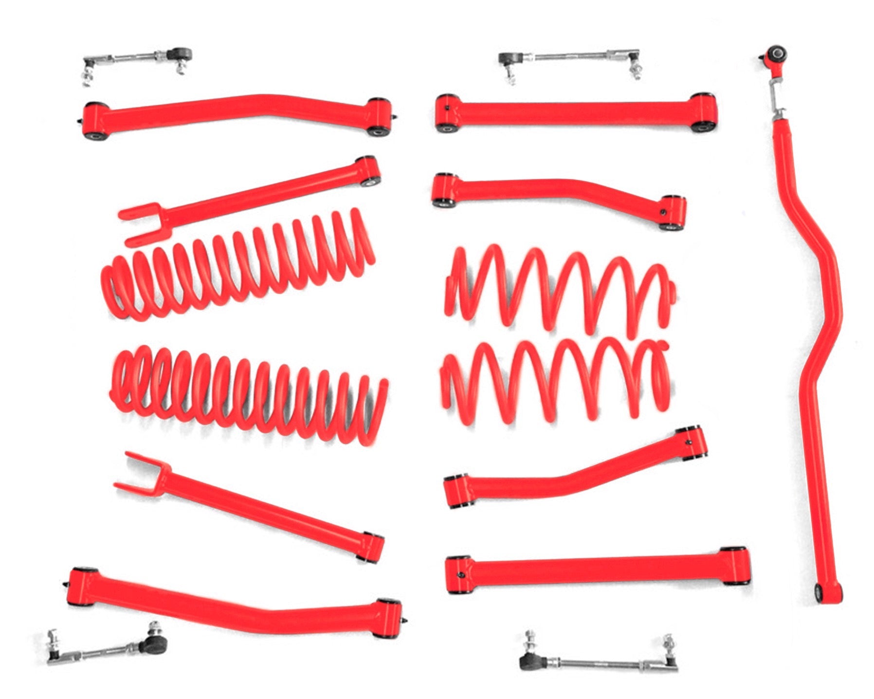Steinjäger Lift Kit Wrangler JK 2007-2018 2.5 Inch Red Baron