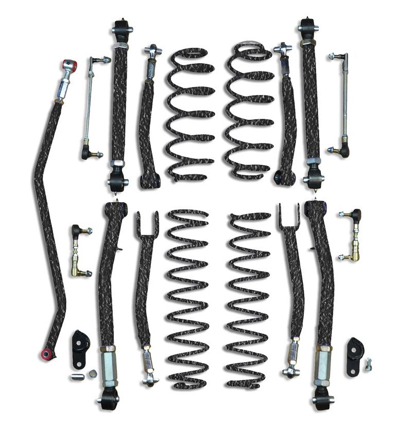 Steinjäger Suspensions Wrangler JL 2018 - Present Lift Kit Texturized Black