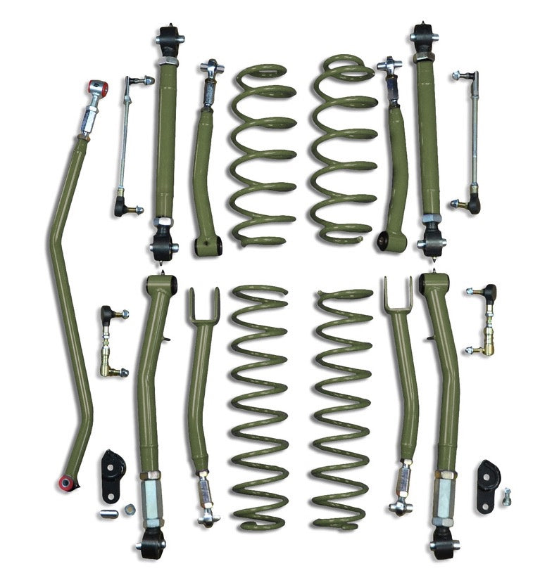 Steinjäger Suspensions Wrangler JL 2018 - Present Lift Kit Locas Green