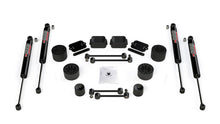 18-Up Wrangler JL 2 Door Rubicon 2.5 Inch Performance Spacer Lift Kit & 9550 VSS Twin-Tube Shocks TeraFlex