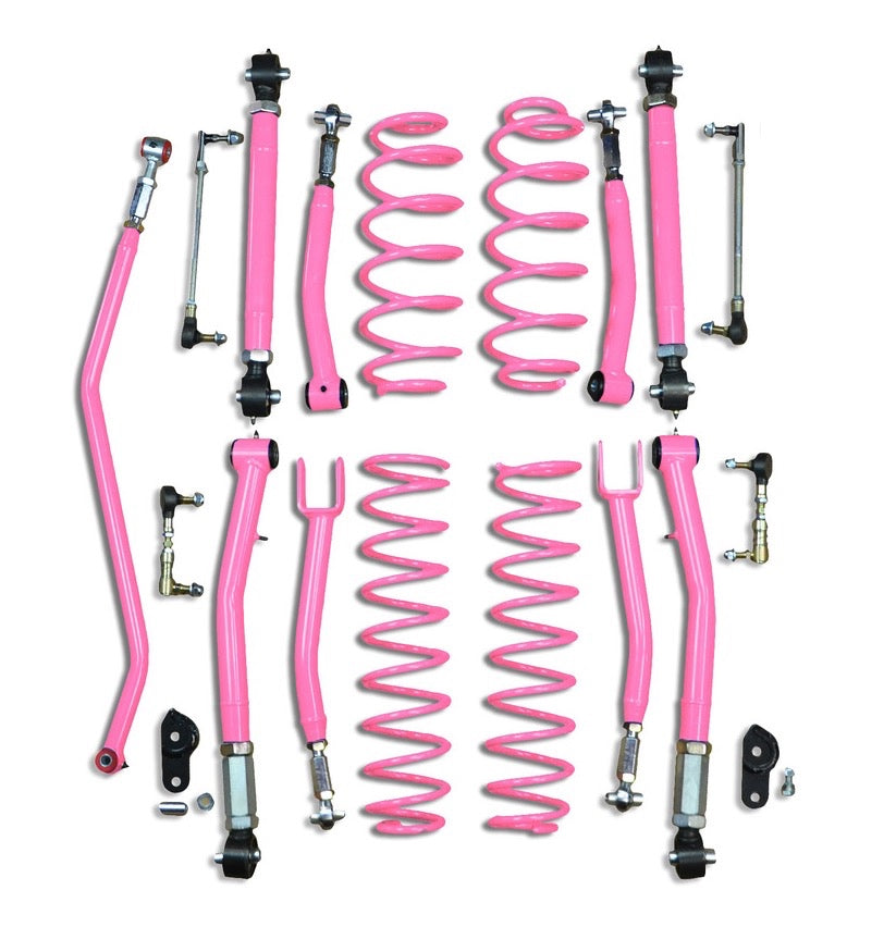 Steinjäger Suspensions Wrangler JL 2018 - Present Lift Kit Pinky