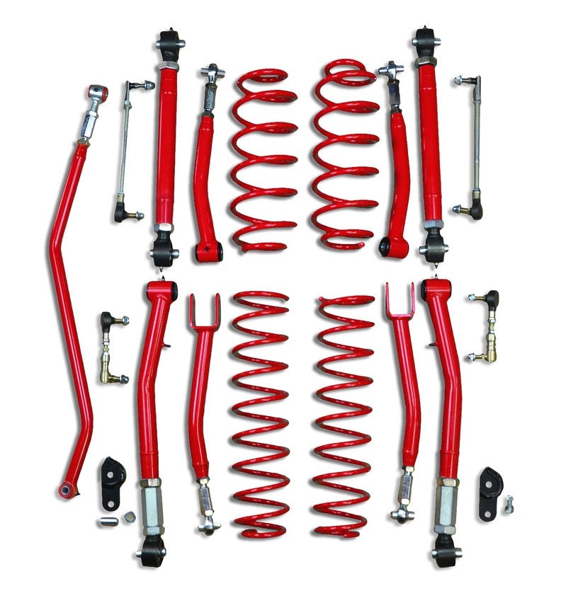Steinjäger Suspensions Wrangler JL 2018 - Present Lift Kit Red Baron