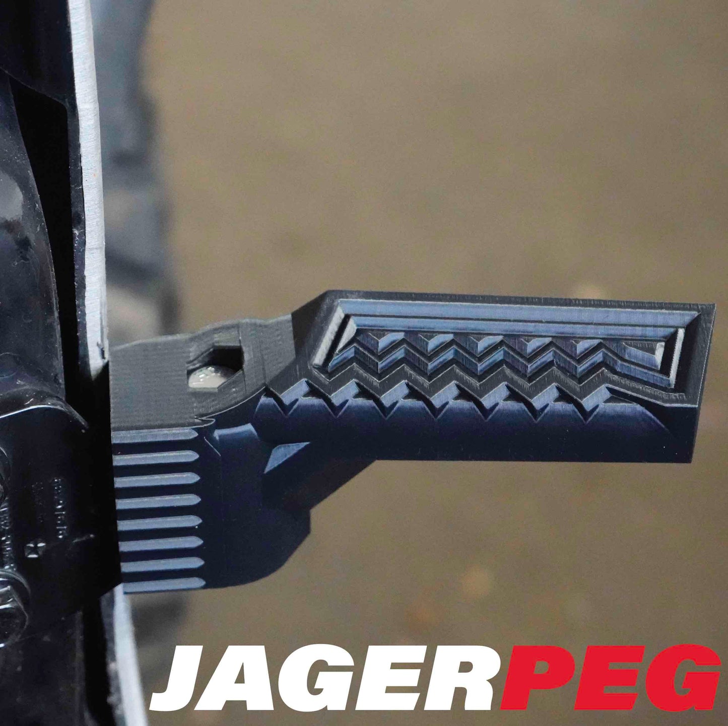 Steinjäger Exterior Accessories Gladiator JT 2019 to Present Foot Pegs Black Plastic