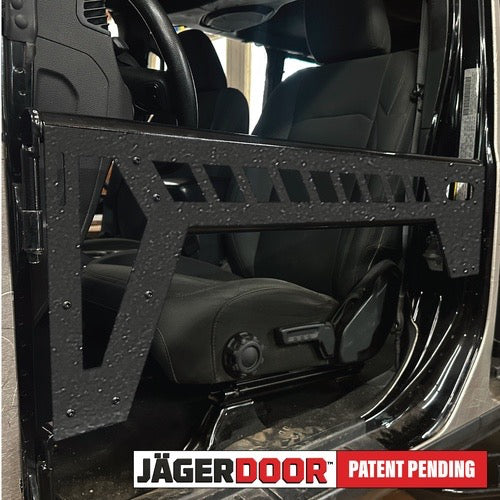 Steinjäger Doors Wrangler JL 2019 to Present JagerDoor Front Doors Texturized Black