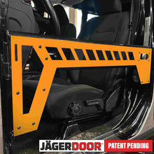 Steinjäger Doors Wrangler JK 2007-2018 JagerDoor Front Doors Fluorescent Orange