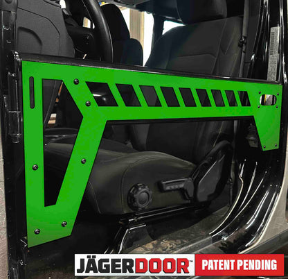Steinjäger Doors Wrangler JL 2019 to Present JagerDoor Front Doors Neon Green